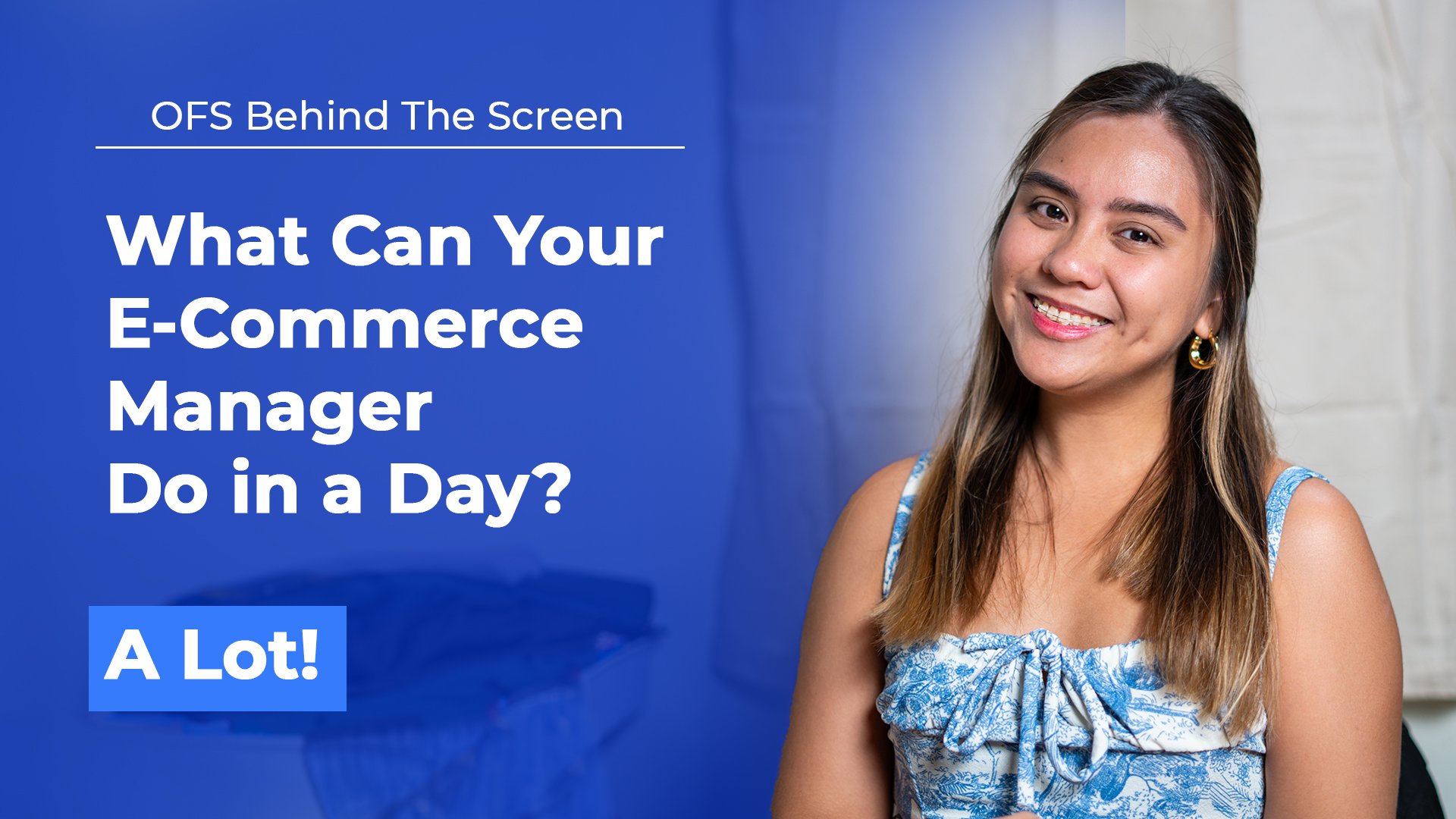 What Can Your E-Commerce Manager Do in a Day? A Lot!
